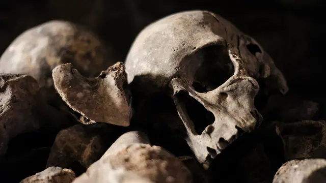 Hantu Kepala yang Menggelinding dengan Wajah Mengerikan